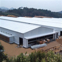 Chambre de poulet préfabriquée de couche de volaille de ferme de structure métallique d'OEM/ODM
