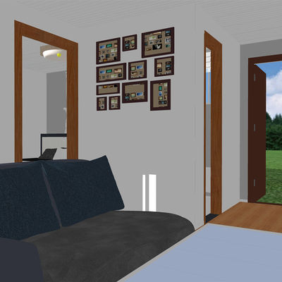 Construction préfabriquée en acier extraordinairement légère Q355B Q235B de Chambre