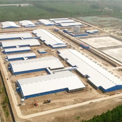 La Chambre de porc légère de structure métallique a galvanisé les bâtiments agricoles préfabriqués