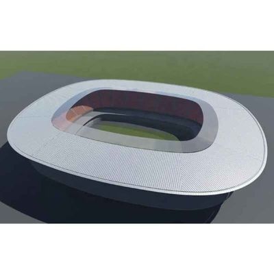 Construction préfabriquée fiable de cadre de l'espace de stade de structure métallique de grande envergure