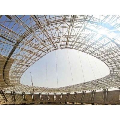 Construction préfabriquée fiable de cadre de l'espace de stade de structure métallique de grande envergure