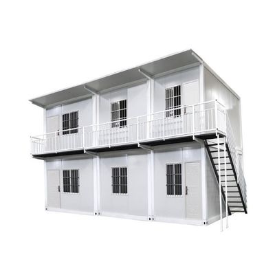 Les biens pliables de Chambre de conteneur de construction préfabriquée multi d'étage ont préfabriqué