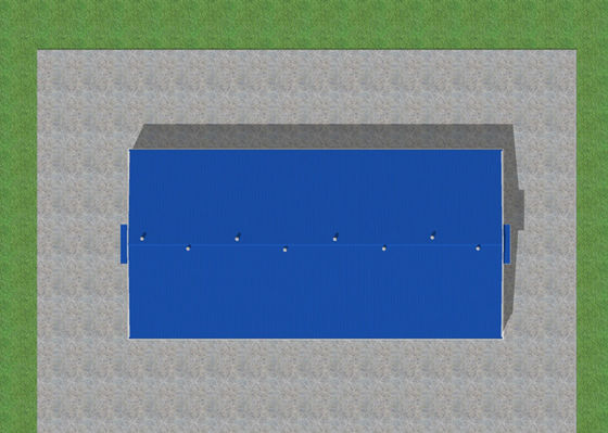 Construction préfabriquée en acier léger pour entrepôt