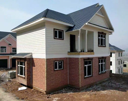 Appartement de construction en acier de poinçon léger de structure métallique d'OEM ignifuge