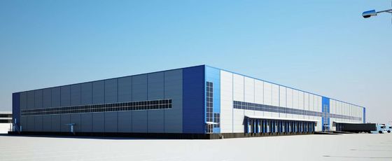 Fabrication générale légère d'entrepôt de structure métallique avec l'applicabilité forte