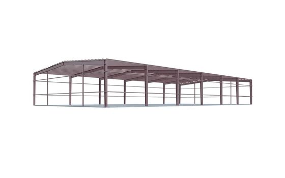 Atelier léger d'entrepôt de structure métallique avec la certification de la CE