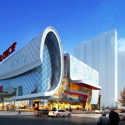 Structure métallique multi préfabriquée d'étage construisant ISO9001 ignifuge
