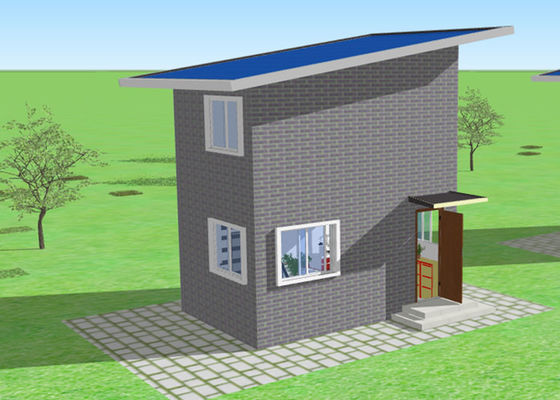 La Chambre de cadre en acier légère de structure métallique de duplex préfabriqué de villa a galvanisé