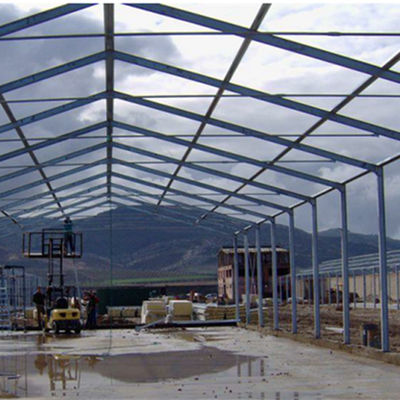 Chambre en acier ignifuge gigaoctet de volaille de ferme légère de structure métallique