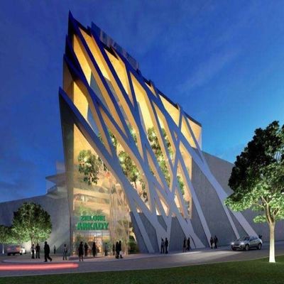 Long supermarché de centre commercial de structure métallique d'envergure d'OEM/ODM