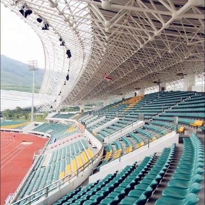 Gymnase en acier fiable construisant le stade préfabriqué de large échelle légère