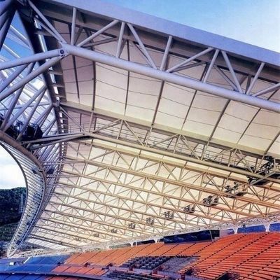 Gymnase en acier fiable construisant le stade préfabriqué de large échelle légère