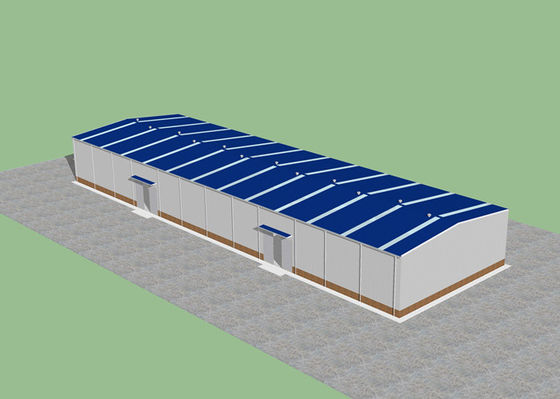 90m*27m Structure préfabriquée en acier Atelier Construction de bâtiments
