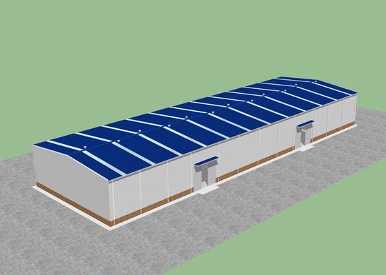 90m*27m Structure préfabriquée en acier Atelier Construction de bâtiments