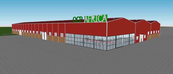 Atelier léger adapté aux besoins du client d'entrepôt de construction de structure métallique
