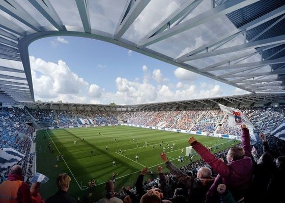 Les bâtiments préfabriqués légers de gymnase en métal ont pré machiné le stade en acier