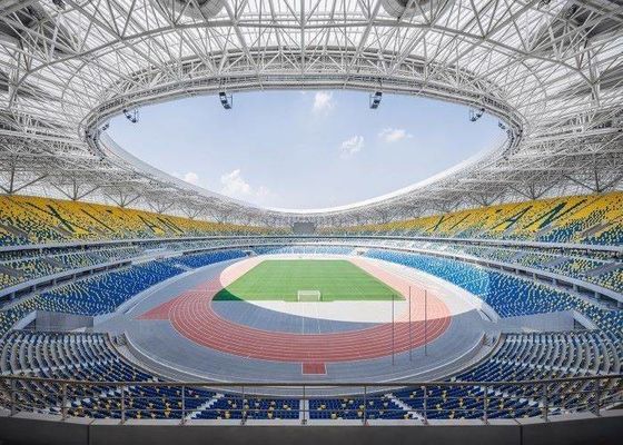 Poids léger de construction adapté aux besoins du client de gymnase de structure métallique de première qualité