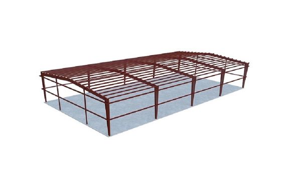 L'atelier stable de structure métallique de grille a préfabriqué le CE de construction