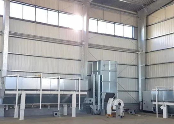 Q235 / L'atelier de la structure métallique Q355 a préfabriqué les bâtiments à pans de bois en acier