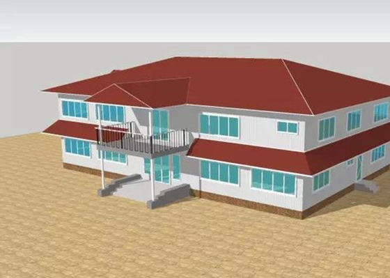 Le bâtiment à pans de bois en acier commercial gigaoctet d'OEM/ODM a préfabriqué la construction en acier