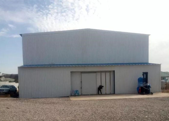 CE durable portail en acier préfabriqué de grande envergure de construction de logements de cadre