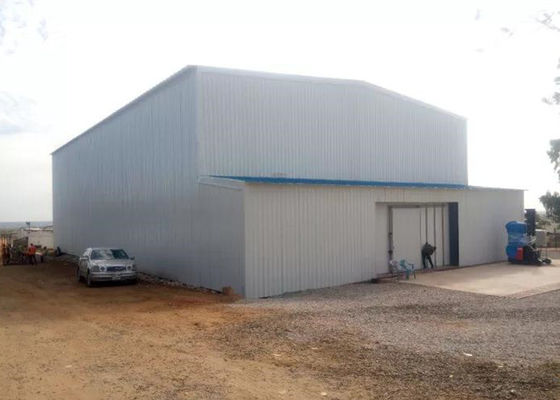 CE durable portail en acier préfabriqué de grande envergure de construction de logements de cadre