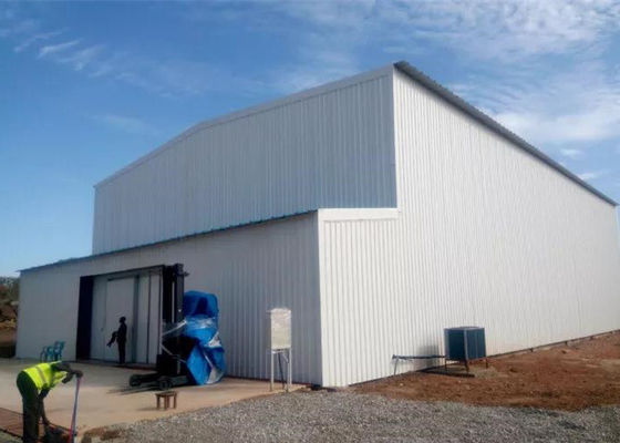 CE durable portail en acier préfabriqué de grande envergure de construction de logements de cadre