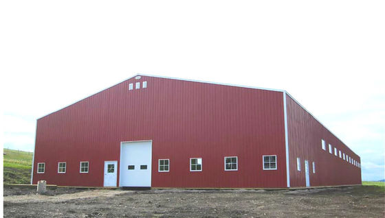 Nouvel atelier de structure métallique de conception d'entrepôt léger de structure métallique