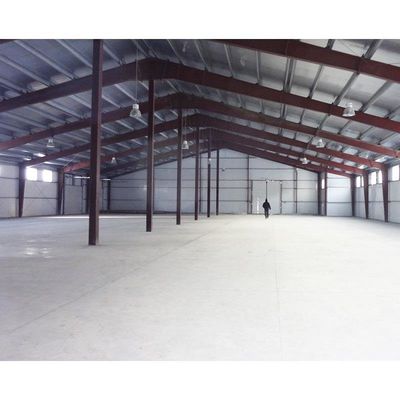 Nouvel atelier de structure métallique de conception d'entrepôt léger de structure métallique