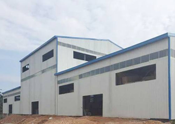 54m*20m ont préfabriqué la Chambre de cadre en acier préfabriquée de construction en acier d'atelier gigaoctet