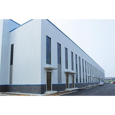 Structure métallique de Q355B pour le stockage de bâtiment d'atelier d'entrepôt ignifuge