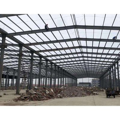 Structure métallique de Q355B pour le stockage de bâtiment d'atelier d'entrepôt ignifuge
