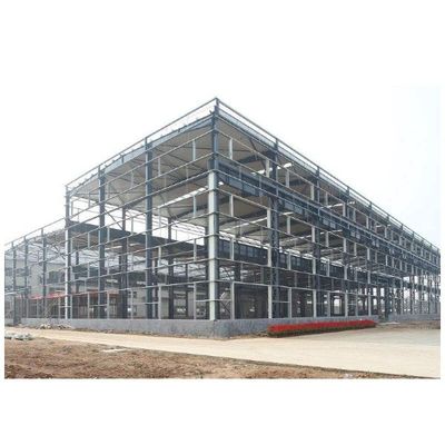 Entrepôt à plusieurs étages de structure métallique de bâtiment industriel adapté aux besoins du client
