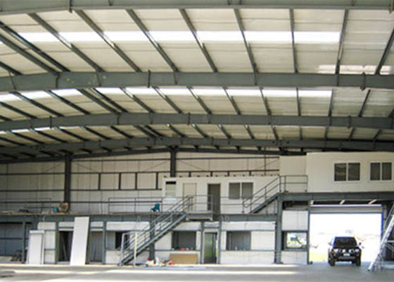 Atelier en acier préfabriqué de fabrication de cadre de hangar de structure métallique d'industrie