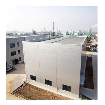 L'atelier léger de structure métallique de construction de cadre en acier a adapté aux besoins du client