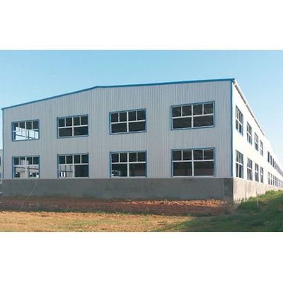 Construction préfabriquée en métal de bâtiment d'usine d'atelier de structure métallique