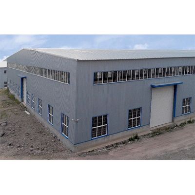 Construction préfabriquée en métal de bâtiment d'usine d'atelier de structure métallique