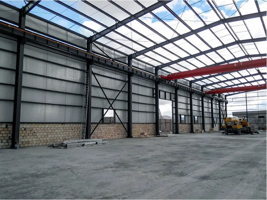 Atelier adapté aux besoins du client de structure métallique avec l'alliage d'aluminium/PVC Windows