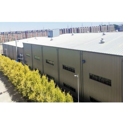 Q235 / L'atelier de la structure métallique Q355 a préfabriqué les bâtiments à pans de bois en acier