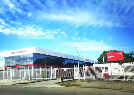 La construction d'immeuble de bureaux de cadre en acier de Q355 Q235 a préfabriqué