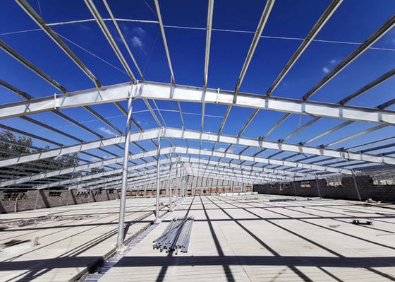 Q355 / La Chambre de porc de la structure métallique Q235 ignifugent les bâtiments en acier industriels