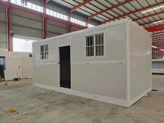 Maison pliable industrielle préfabriquée maison de conteneur pliable maison de réforme en acier