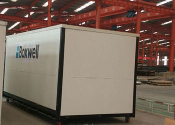 Construction pliable préfabriquée imperméable de Chambre de conteneur antirouille