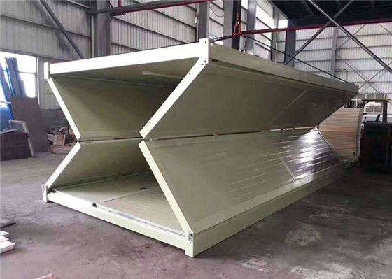 Construction pliable préfabriquée imperméable de Chambre de conteneur antirouille