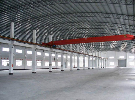 Entrepôt portail galvanisé de structure métallique avec la taille personnalisable