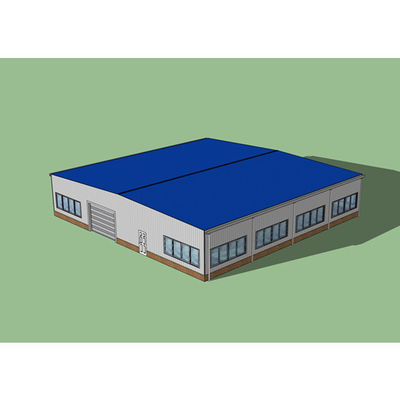Bâtiments à pans de bois en acier Q235 de structure métallique d'atelier de preuve portaile de tremblement