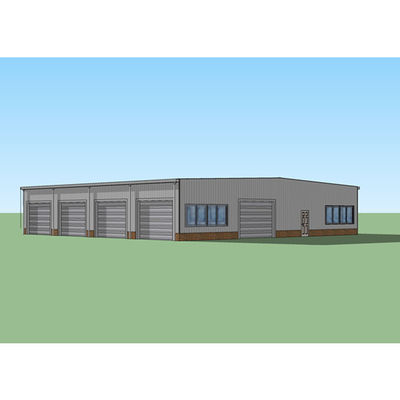 Bâtiments à pans de bois en acier Q235 de structure métallique d'atelier de preuve portaile de tremblement