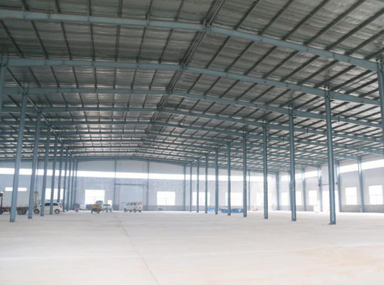 Entrepôt portail galvanisé de structure métallique avec la taille personnalisable