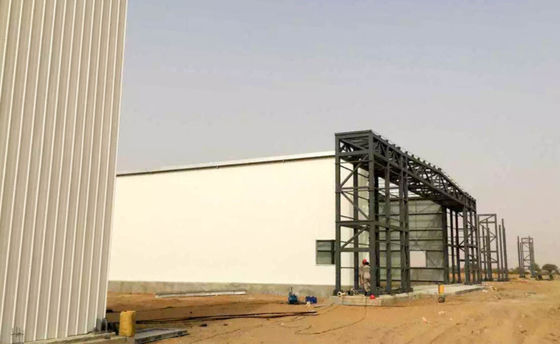 Fabrication préfabriquée Hangar d'aéronef en acier