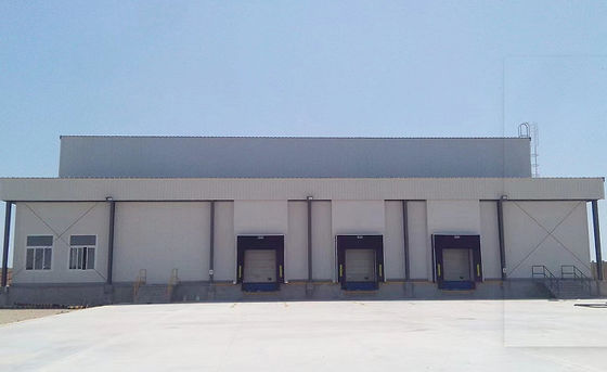 Stockage en acier de structure métallique de poids léger préfabriqué de bâtiment industriel